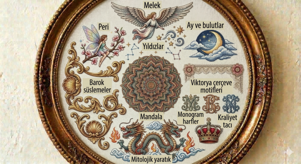 Petit point için motifler